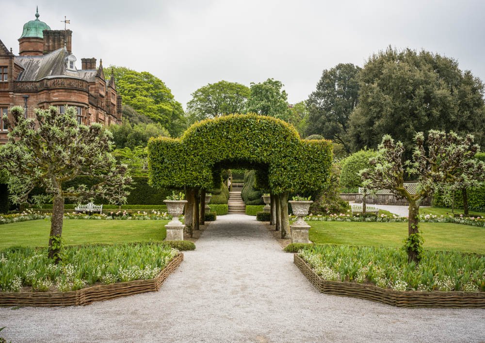 Topiary at Holker Hall