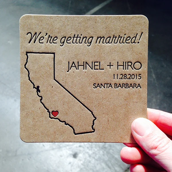 California save the date