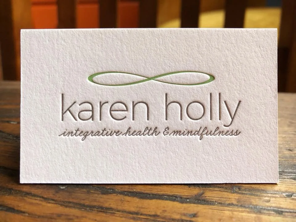 Reiki business card