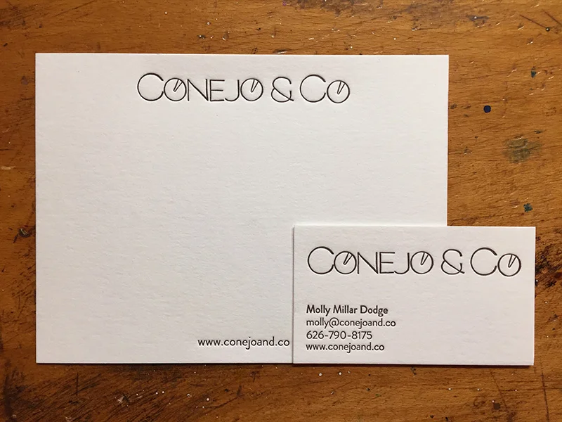 Business stationery