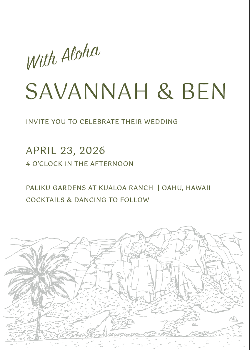 Hawaii Savannah