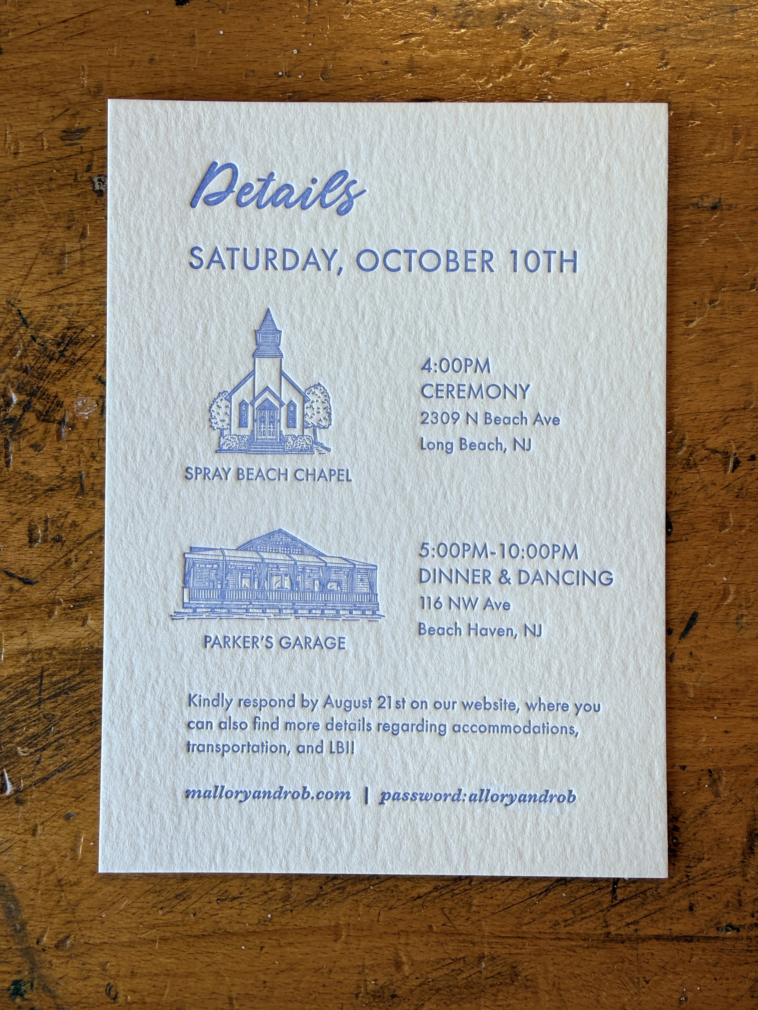 Mallory details card