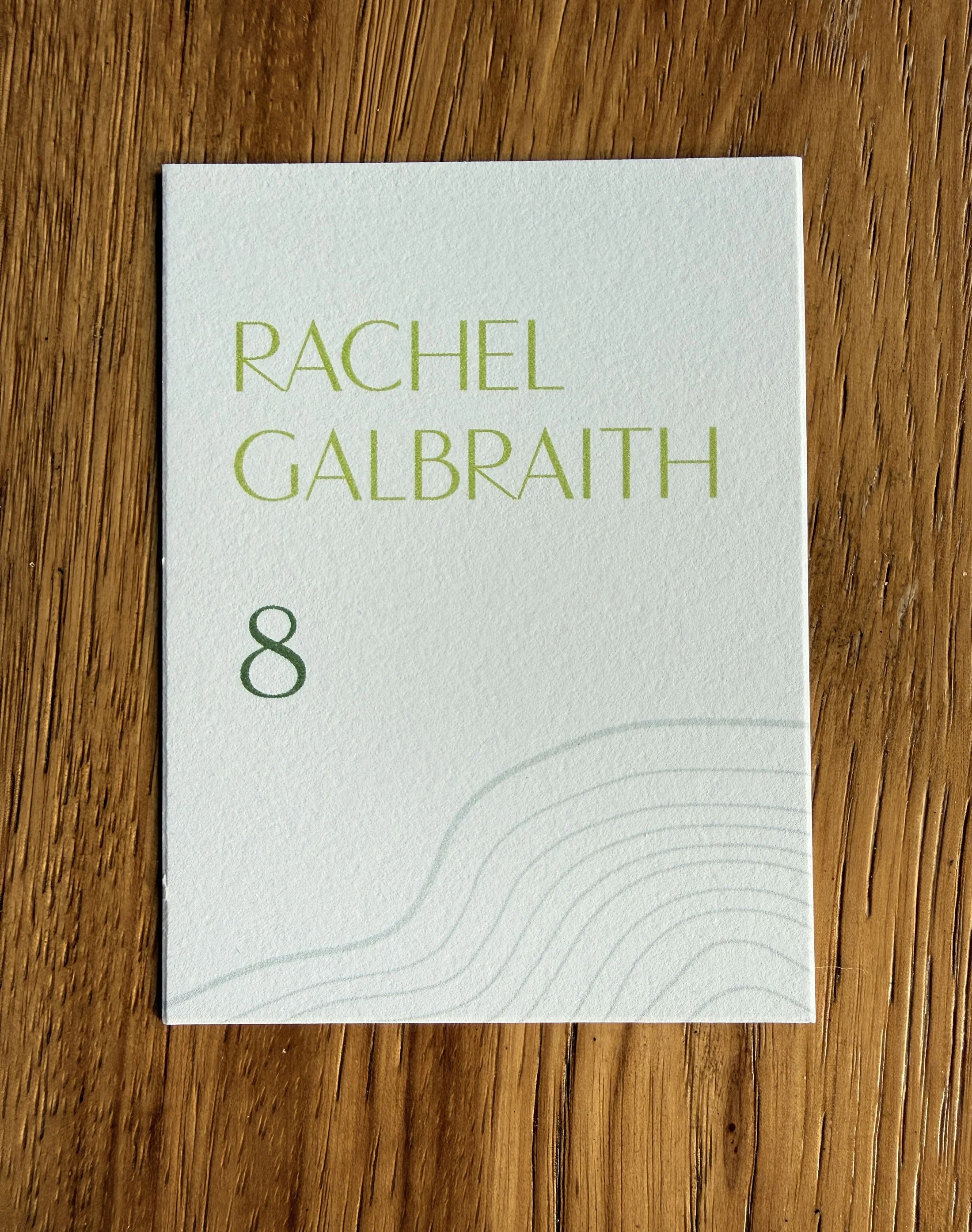 Wavy name cards: digitally printed