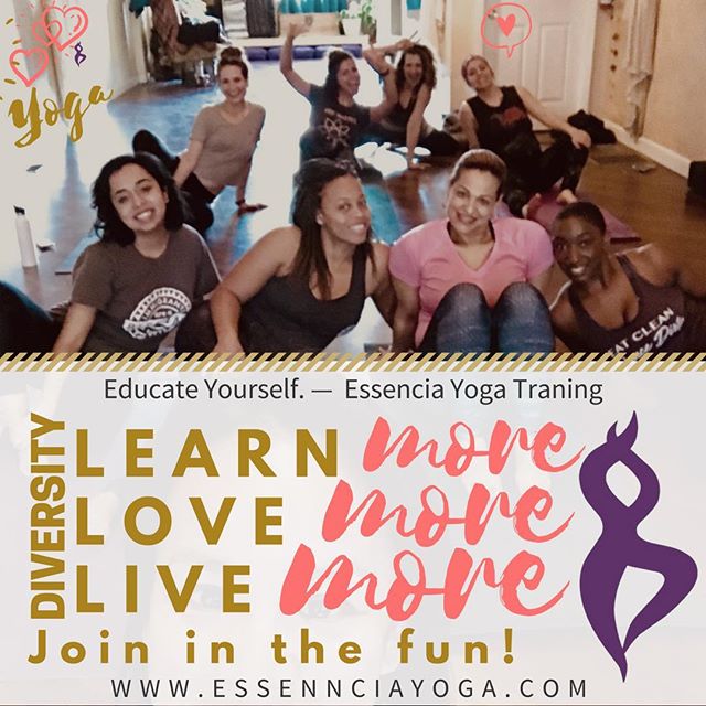Every person who comes through the doors at Easencia has taught us . #yogatransformation #DiverseCity #EsenciaYoga #yogaforthepeople #yogateachertraining #dupagecounty
