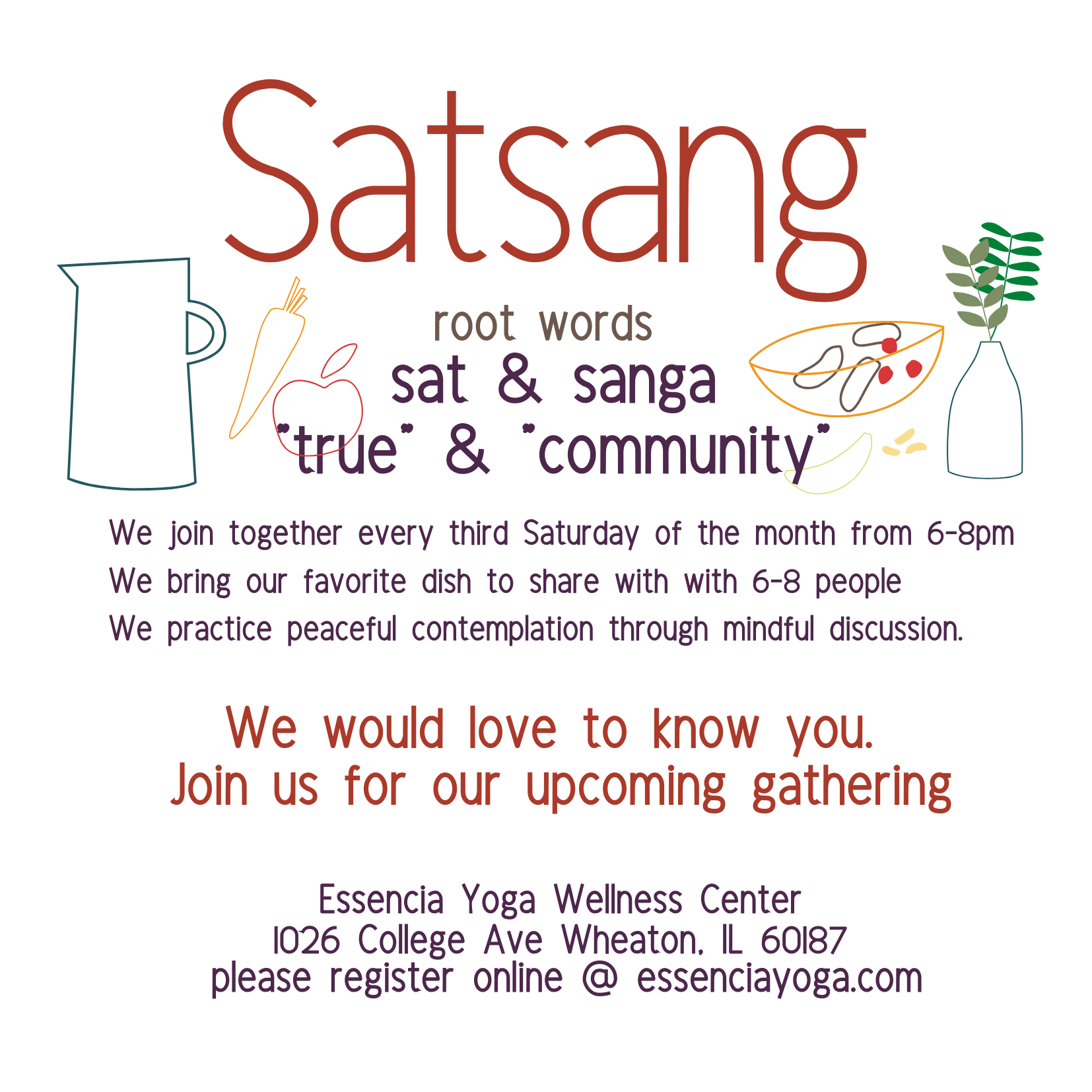 Satsang: Integrate &amp; Grow 