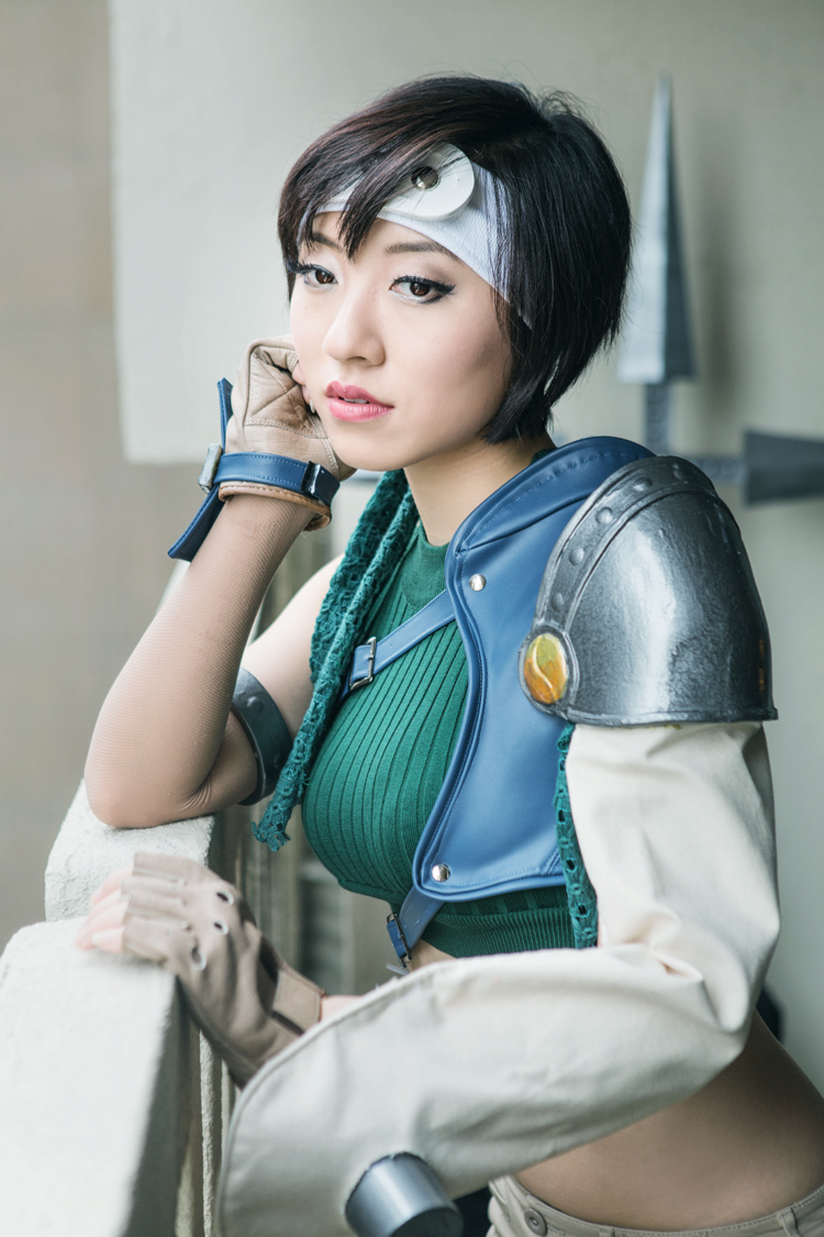 Stella Chuu as Yuffie from Final Fantasy VII