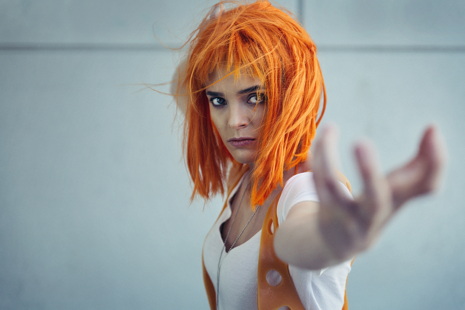 Lacey Berggren as Leeloo of The Fifth Element