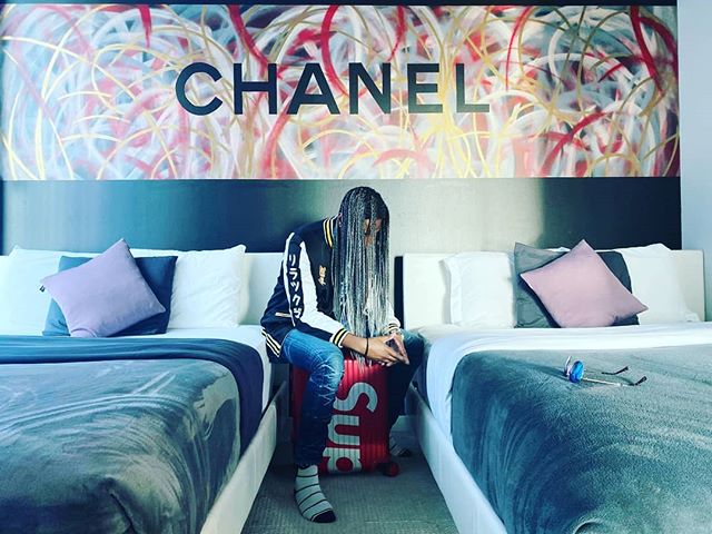 &quot;Living our best lives, that's what we do.&quot; - An Influencer
📸 @phillis.jpg

Supreme x Chanel #twitchcon #chanelsuite