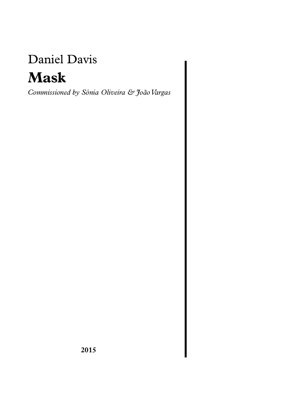 Mask (2015)