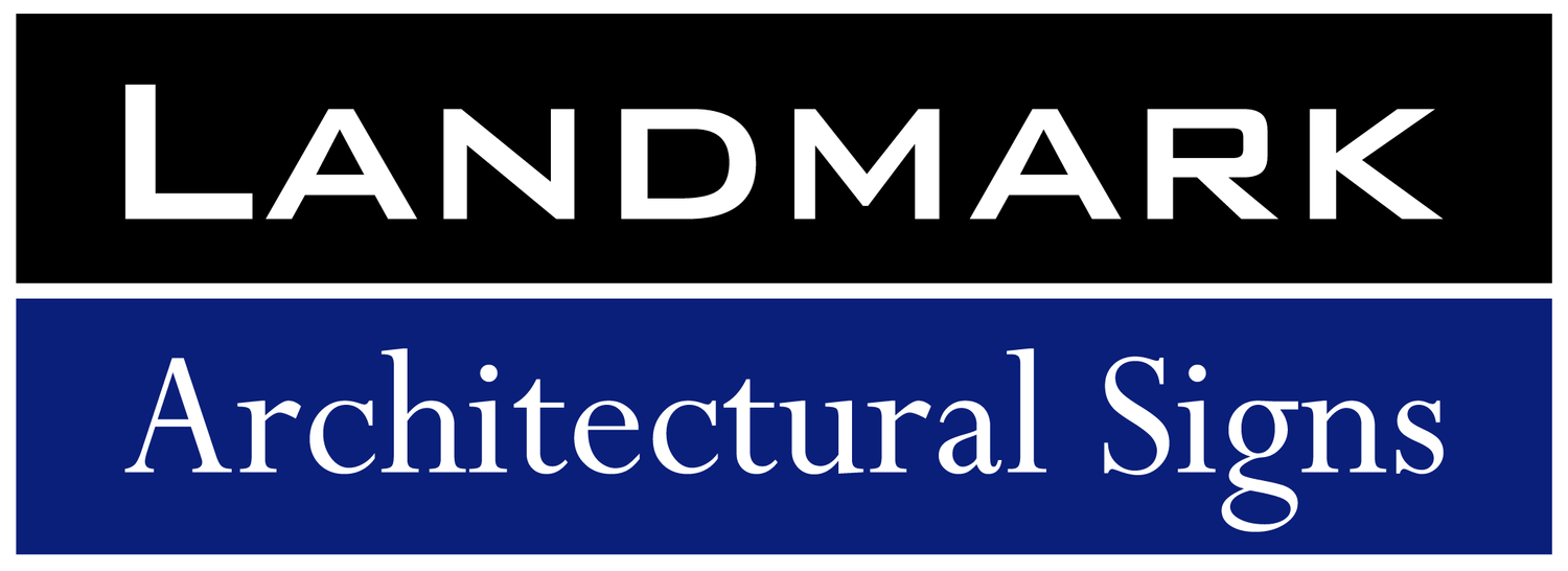 Landmark Architectural Signs