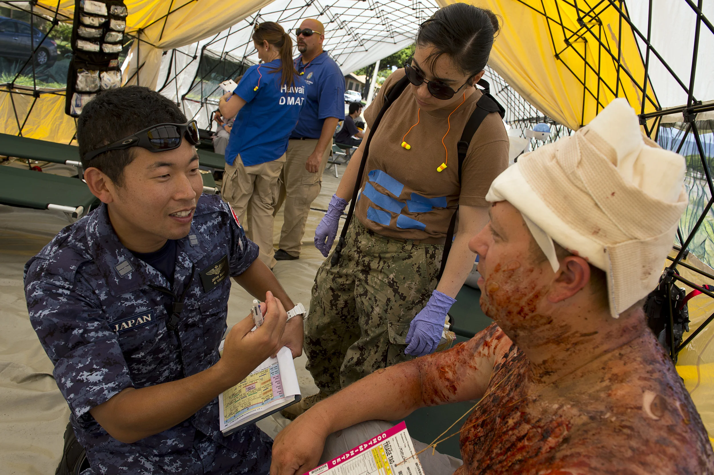 The mass causality drill participant