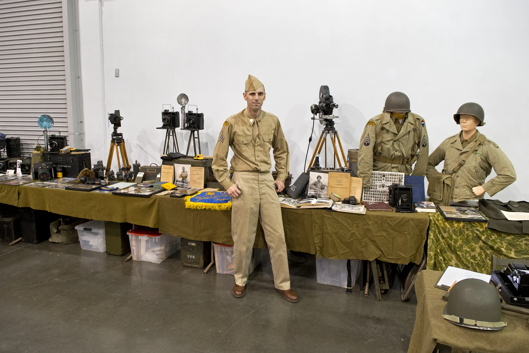 Standing ready for the public