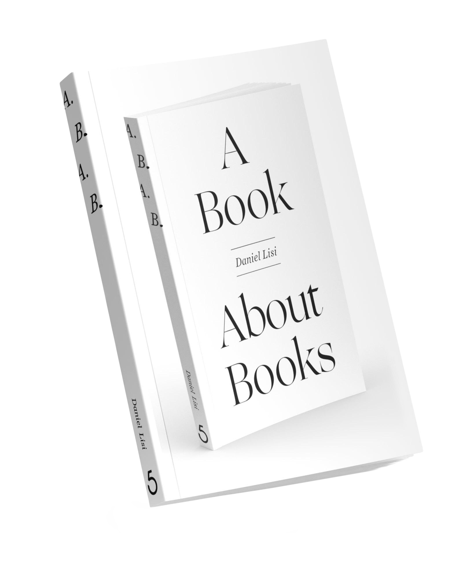 A Book About Books by Daniel Lisi