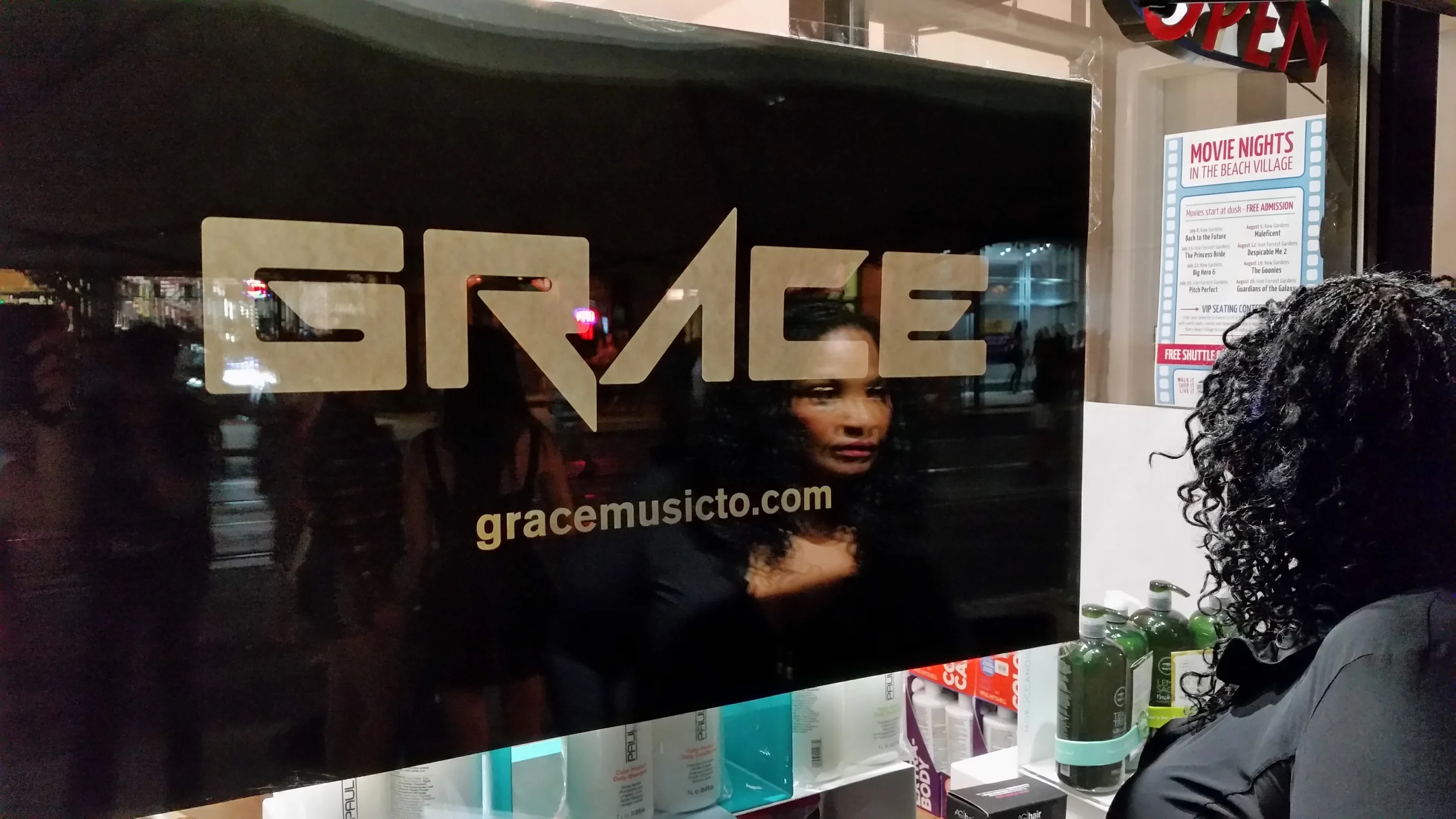 Grace out....