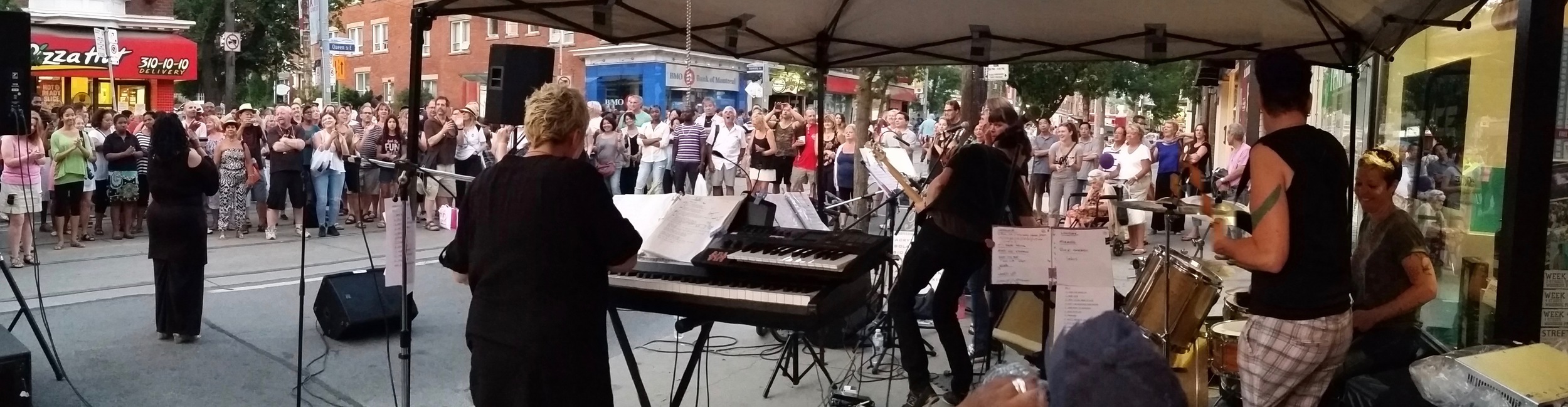 GRACE at the 27th Beaches Jazz Fest last year
