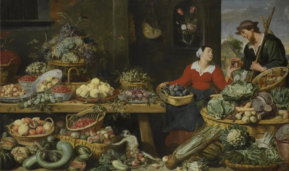 Frans Snyders Fruit and vegetable stall