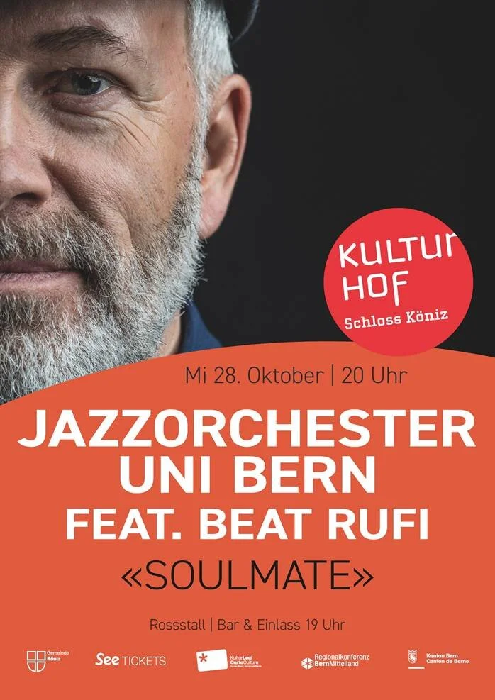 (ABGESAGT) Jazzorchester Uni Bern feat. Beat Rufi
