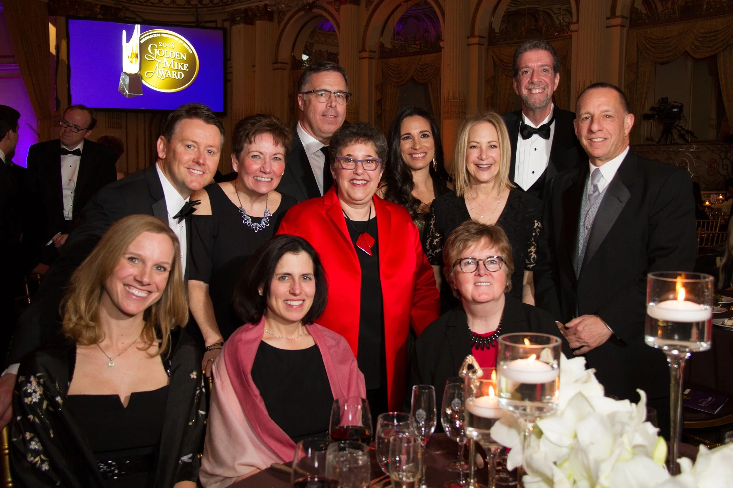 Standing L to R: Bob Ellis, VP/GM WJXT; Julie Dreixler, VP/CHRO, Graham Media Group; Jerry Martin VP/GM, KPRC; Emily Barr, President/CEO Graham Media Group; Jaimie Leon, VP/GM WSLS; Elaine Wolff, Associate General Counsel, Graham Holdings; Bert Medina, President/GM WPLG; Jeff Elie, VP/Real Estate at Kaplan, Graham Holdings Seated L to R: Heidi Schmid Whiting, VP/General Counsel, Graham Media Group; Nicole Maddrey, General Counsel, Graham Holdings; Ronnie Dillon, former General Counsel, Graham Holdings