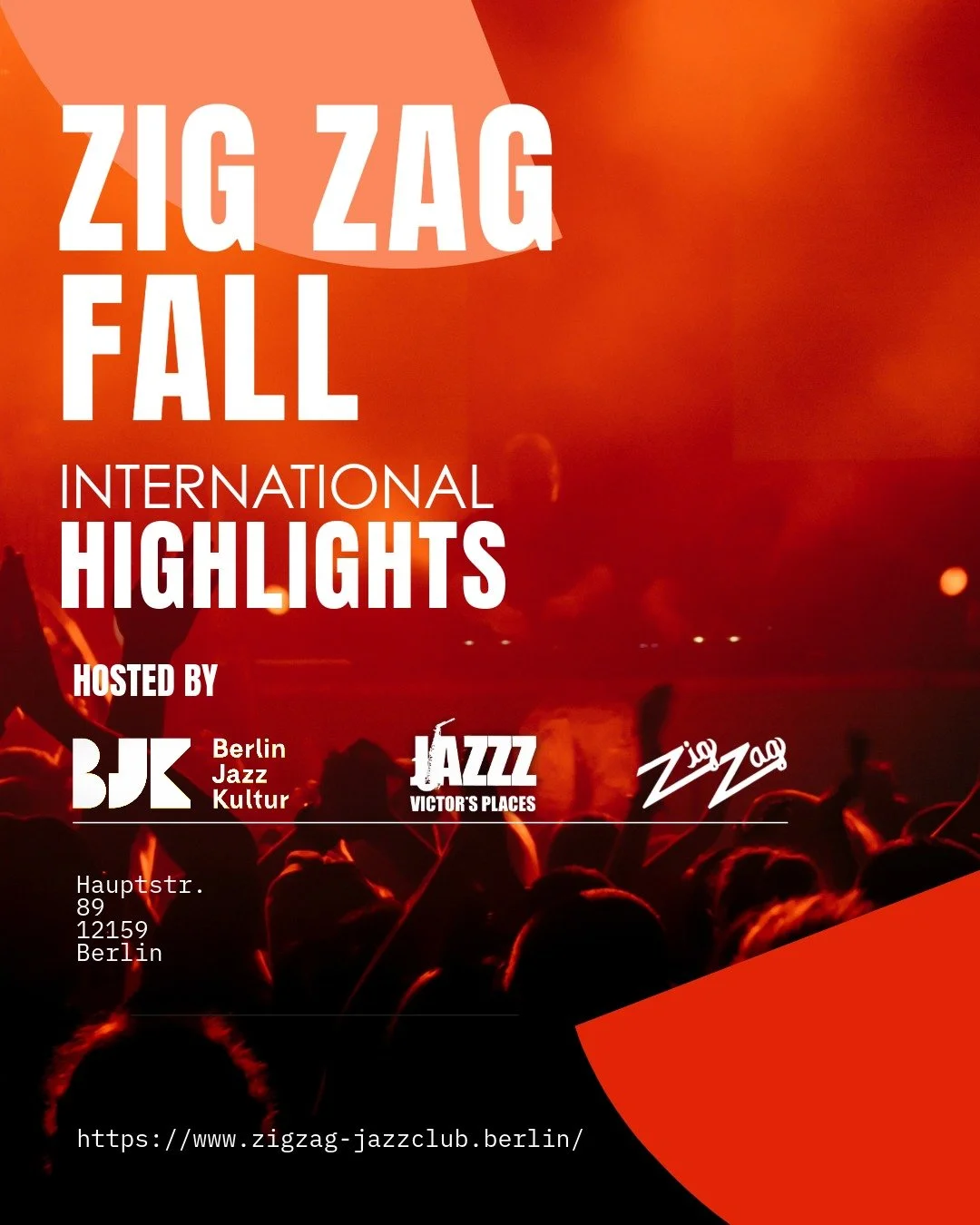 This fall at Zig Zag: legends, rising stars, and global sounds. Bill Frisell, Kenny Garrett, Richard Bona, Linda May Han Oh, Yellowjackets, Keyon Harrold &amp; many more &ndash; straight from New York, Havana, Paris &amp; beyond to Berlin!

TICKETS a