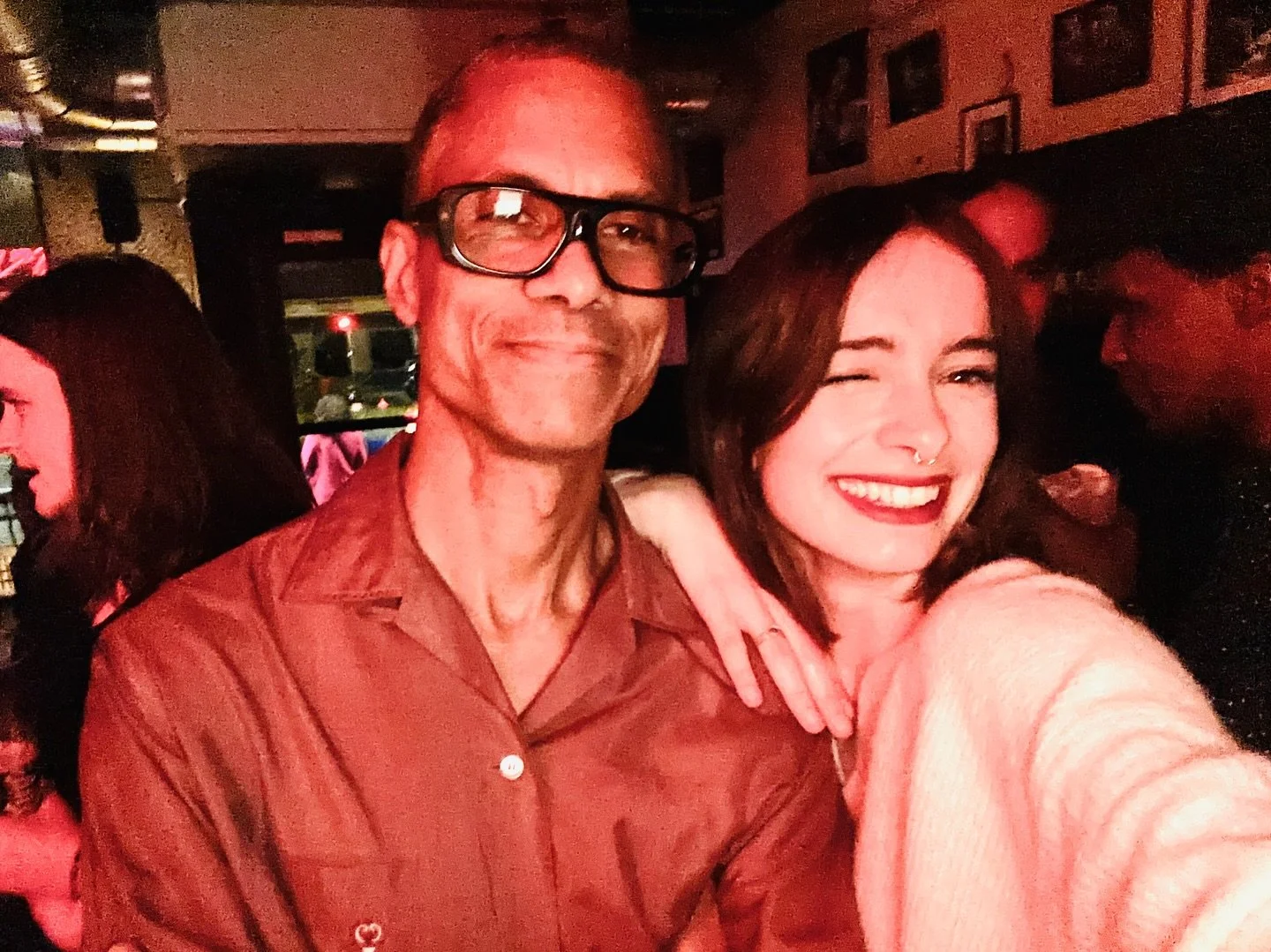 What a night! 
Greatest geniuses! Wonderful night with the Jason Palmer Quartet and a pleasure to chat with one of the greatest - Mark Turner