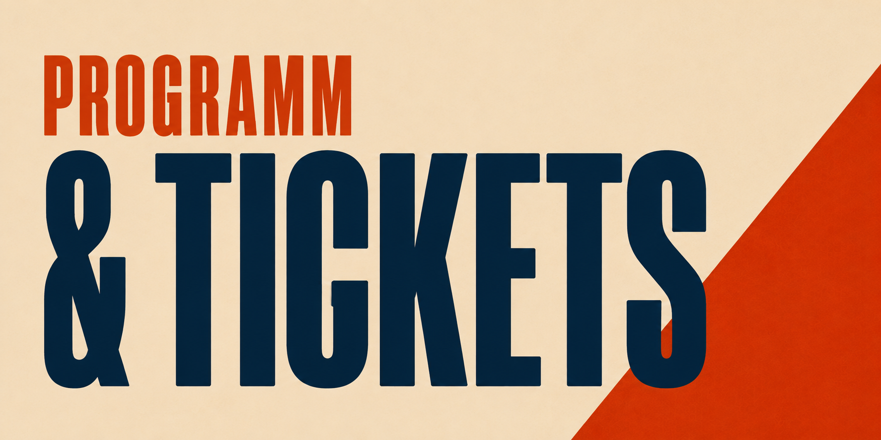 Programmand tickets