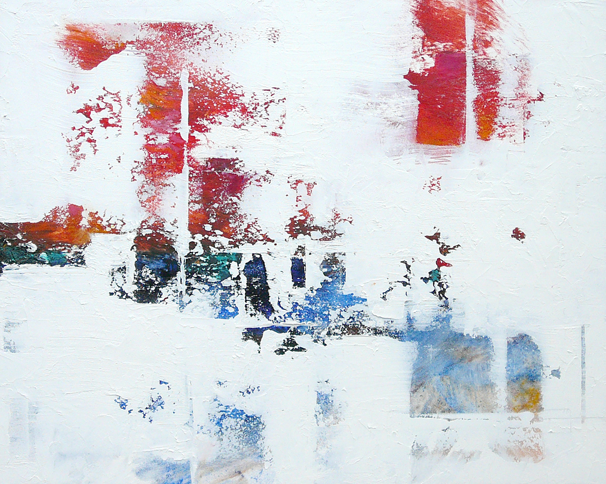   Axis #7    Oil on board 10”x8"  