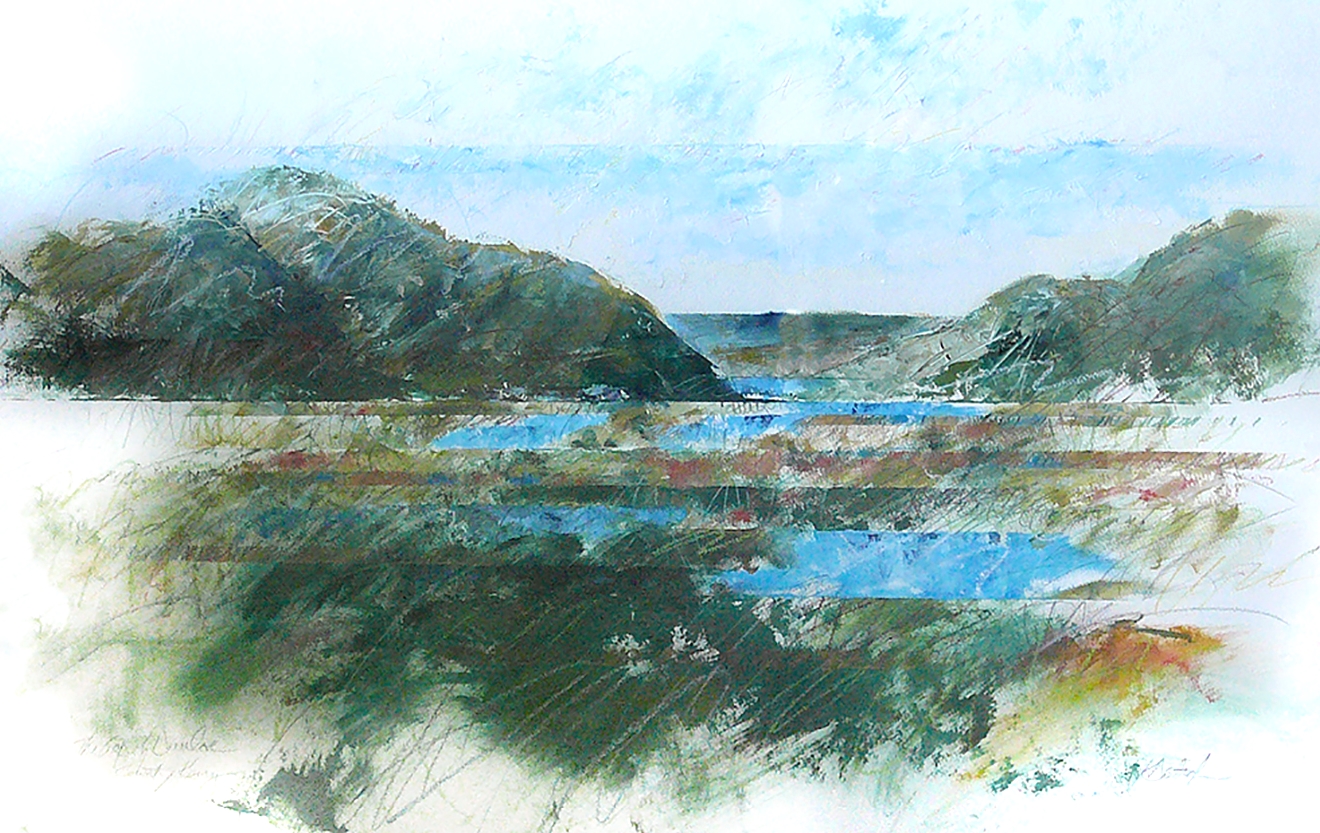   The Gap of Dunloe - County Kerry   oil on illustration board  40”x30”  Collection of Mr. &amp; Mrs. Michael McCarthy 