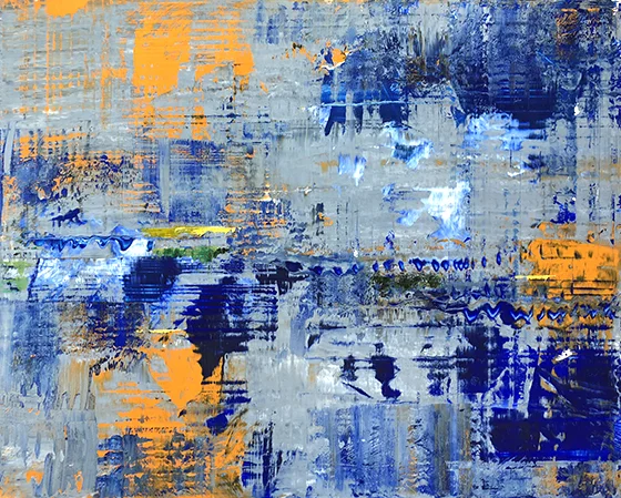  Ethoscape #15     oil on board  16” x 20” 