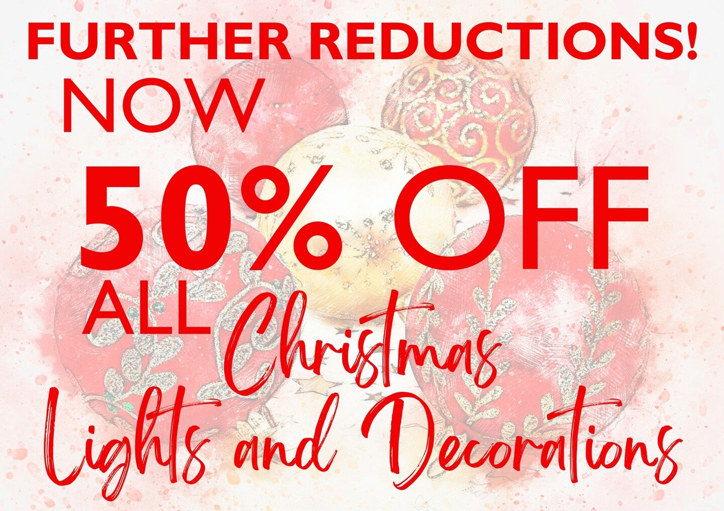 #sale #christmasdecorations #gardencentre #eastsussex #halland