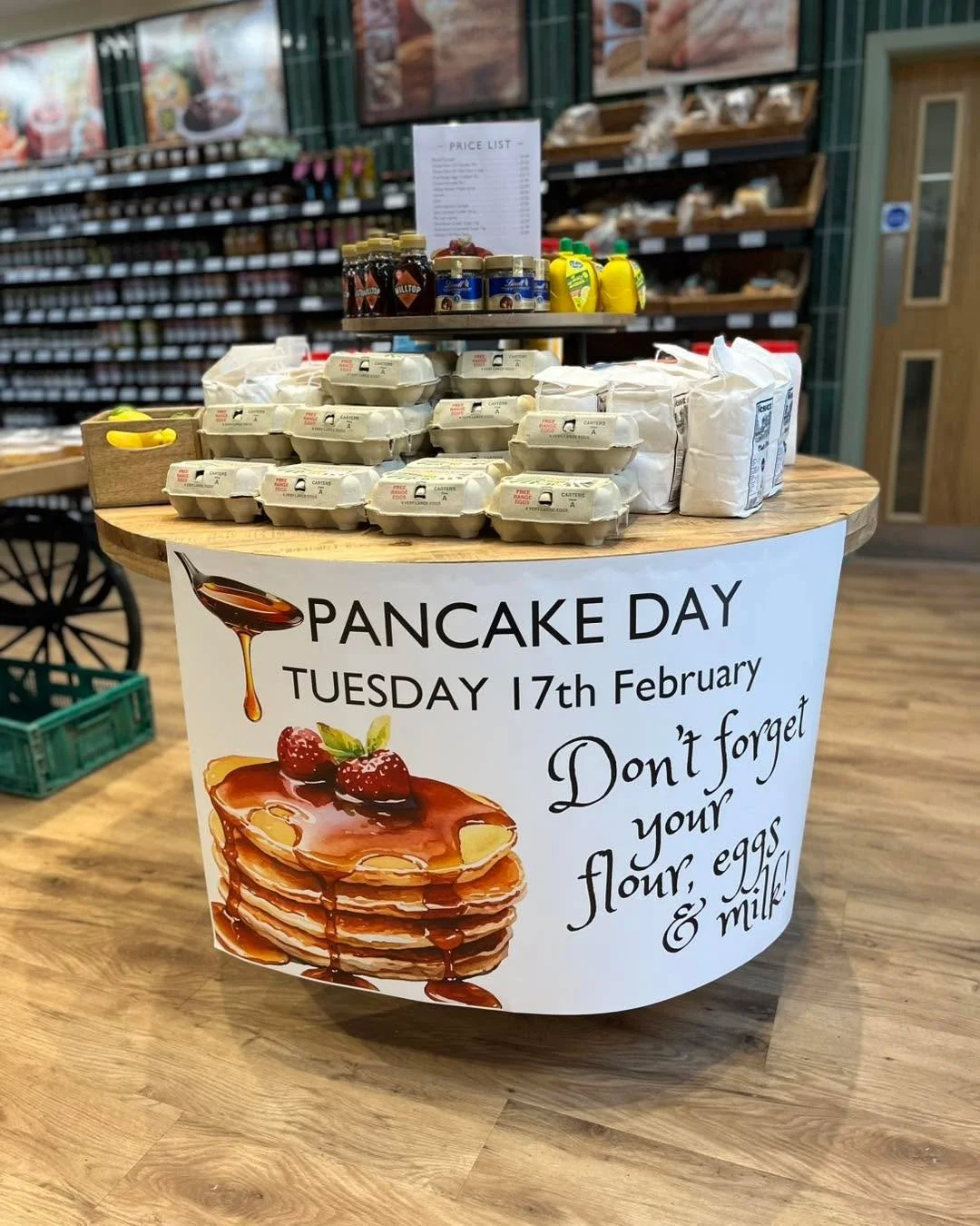 Hmmmmm pancakes ! 🤩 
#crowbrough #heathfield #lewes #hailsham #brighton #uckfield #smallbusiness #stavertonnursery #halland #gardencentre