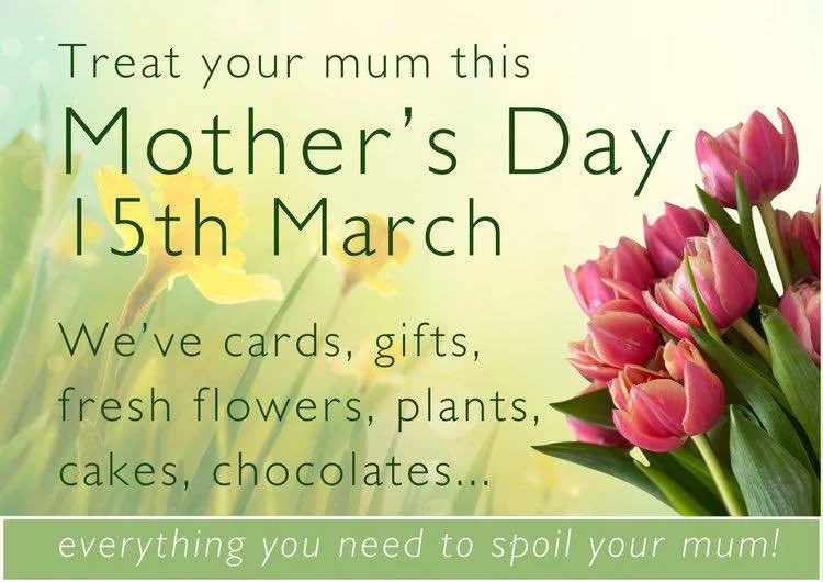 This month sees Mother&rsquo;s Day, and as usual, we have all you could need to spoil your mum on her special day. As well as our amazing range of garden plants we will have fresh flowers, planted baskets and bowls for both outside and indoors, toget