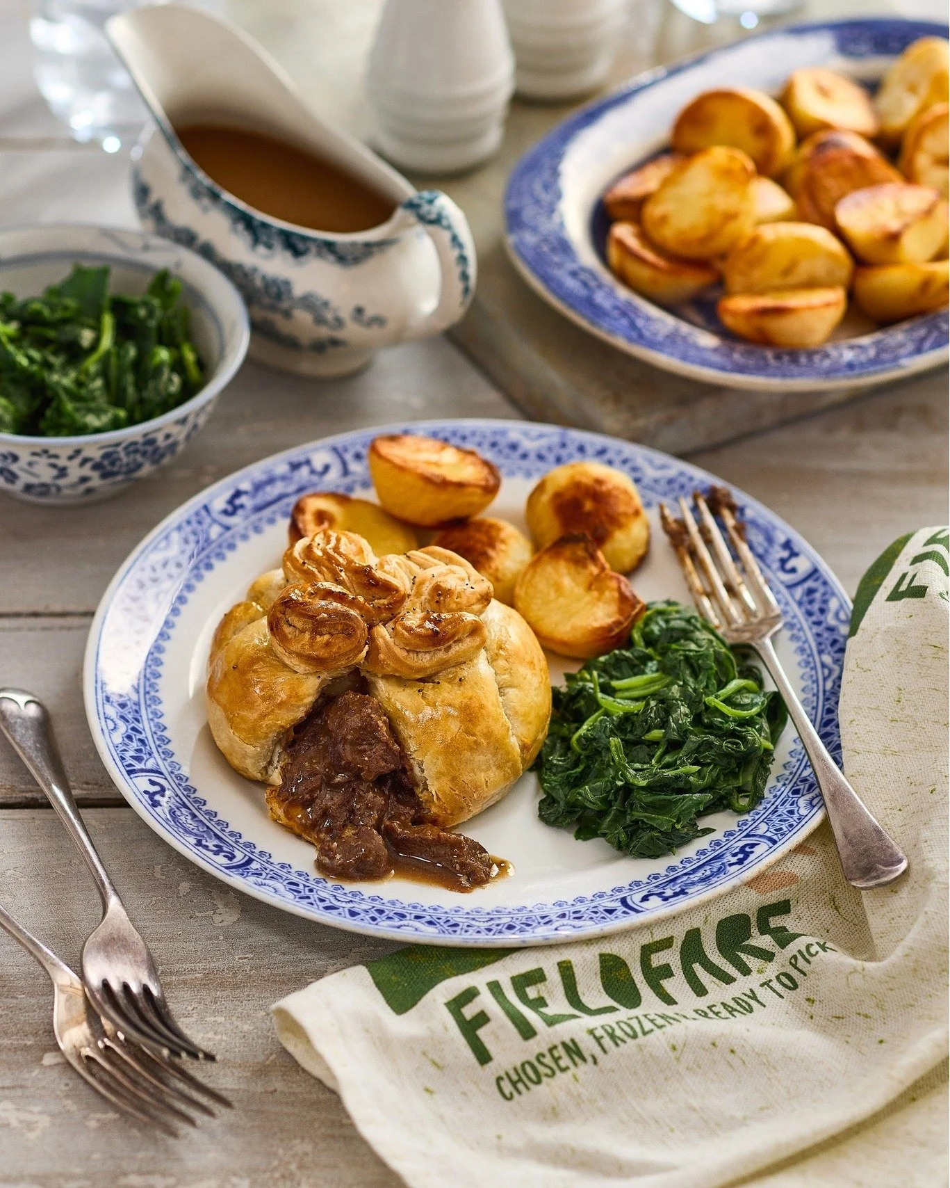 Did you know !
It's currently British Beef week. Why not try our Fieldfare steak and stilton purse.
"Award-winning delicious loose, frozen food; fruit, veg, pastries, fish &amp; desserts. Pick 'n' mix as much or as little as you need!"
 #cr