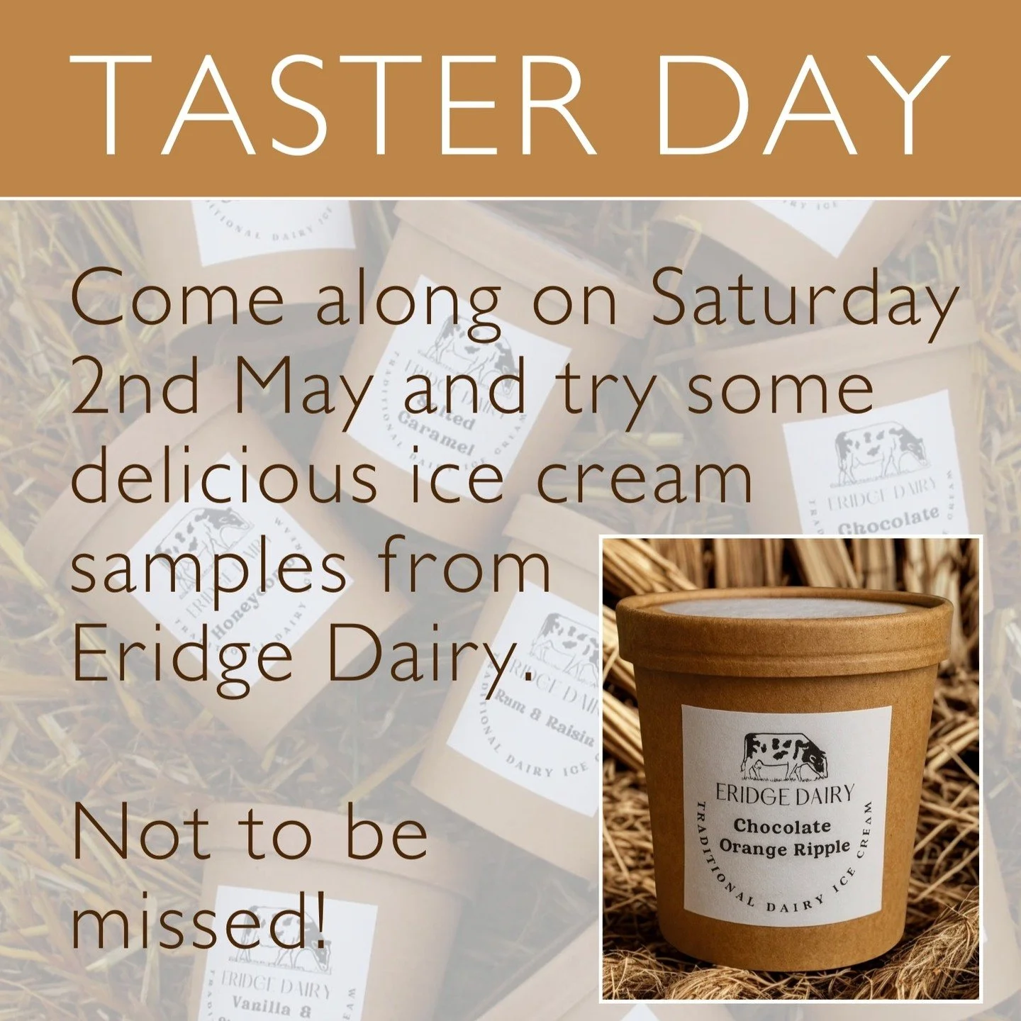Traditional dairy ice cream - what's not to love 😎🥰