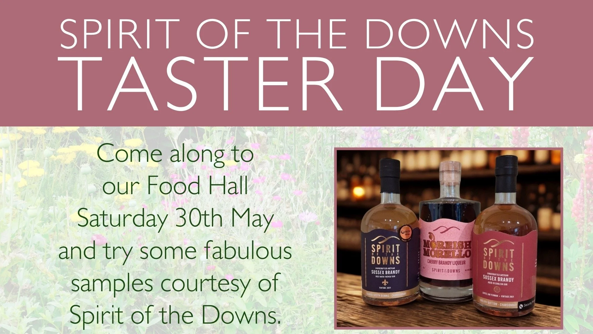 Come and join us for some more marvelous tastings #fatherdaysgifts