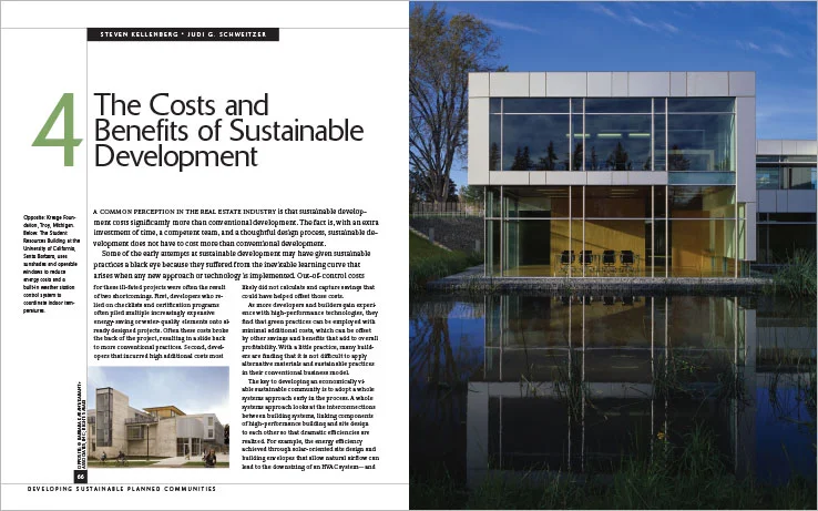 Book Design Portfolio: Architecture, Urban Development Book: Developing Sustainable Planned Communities