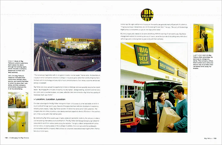 Book Design Portfolio: Advertising and Branding Book: Challenging the Big Brands