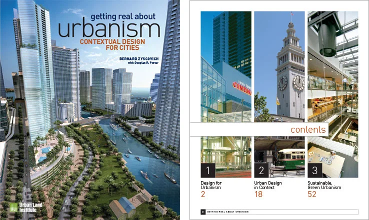Book Design Portfolio: Architecture, Urban Development Book: Getting Real About Urbanism
