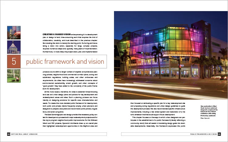 Book Design Portfolio: Architecture, Urban Development Book: Getting Real About Urbanism
