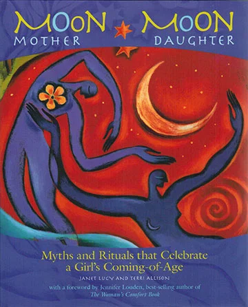 Book Design Portfolio: New Age: Art Direction: Moon Mother, Moon Daughter