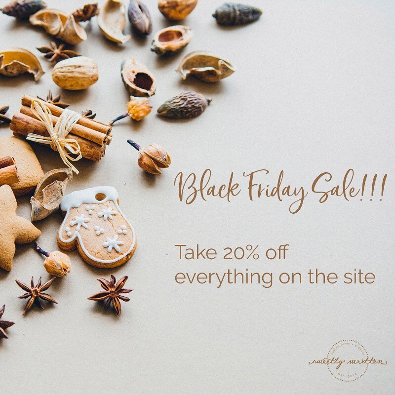🙏🦃🦃🦃🦃🦃.
🌽🥔🍠🥧🥕🍂.
.
Hope you&rsquo;re all recovering well from the turkey comas. Thanks so much for supporting our little shop. Our Black Friday sale is live now in our site. Take 20% off everything!!!