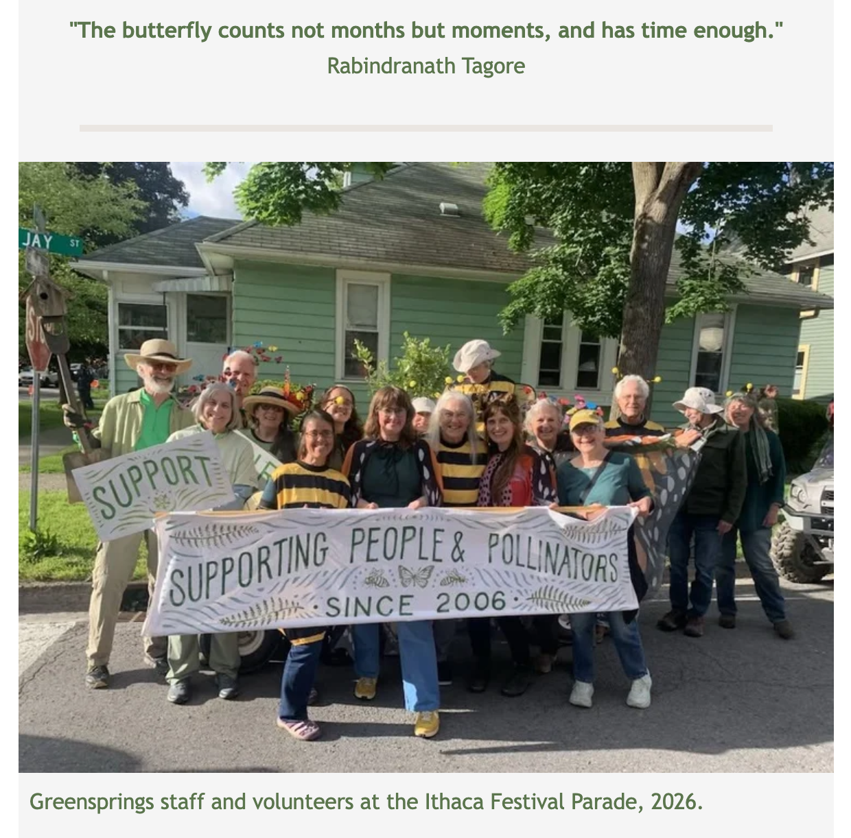 Greensprings Turns 20! (2026)