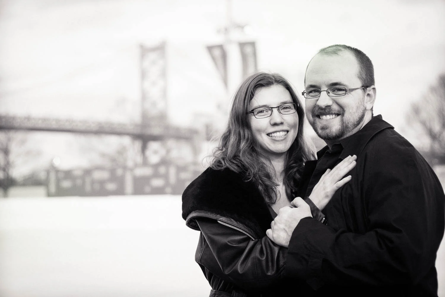 RiverRink | Main Line Philadelphia Engagement Photographer