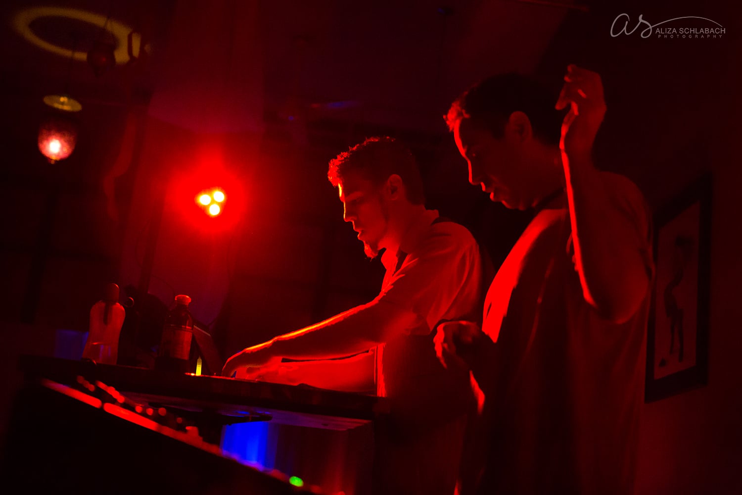 Photo of DJ and Lighting Guy at DJX Fusion Dance Event in Philadelphia