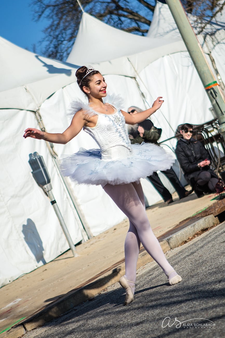 Event photo of dancer at the Cricket Cringle in Ardmore, PA - 2015
