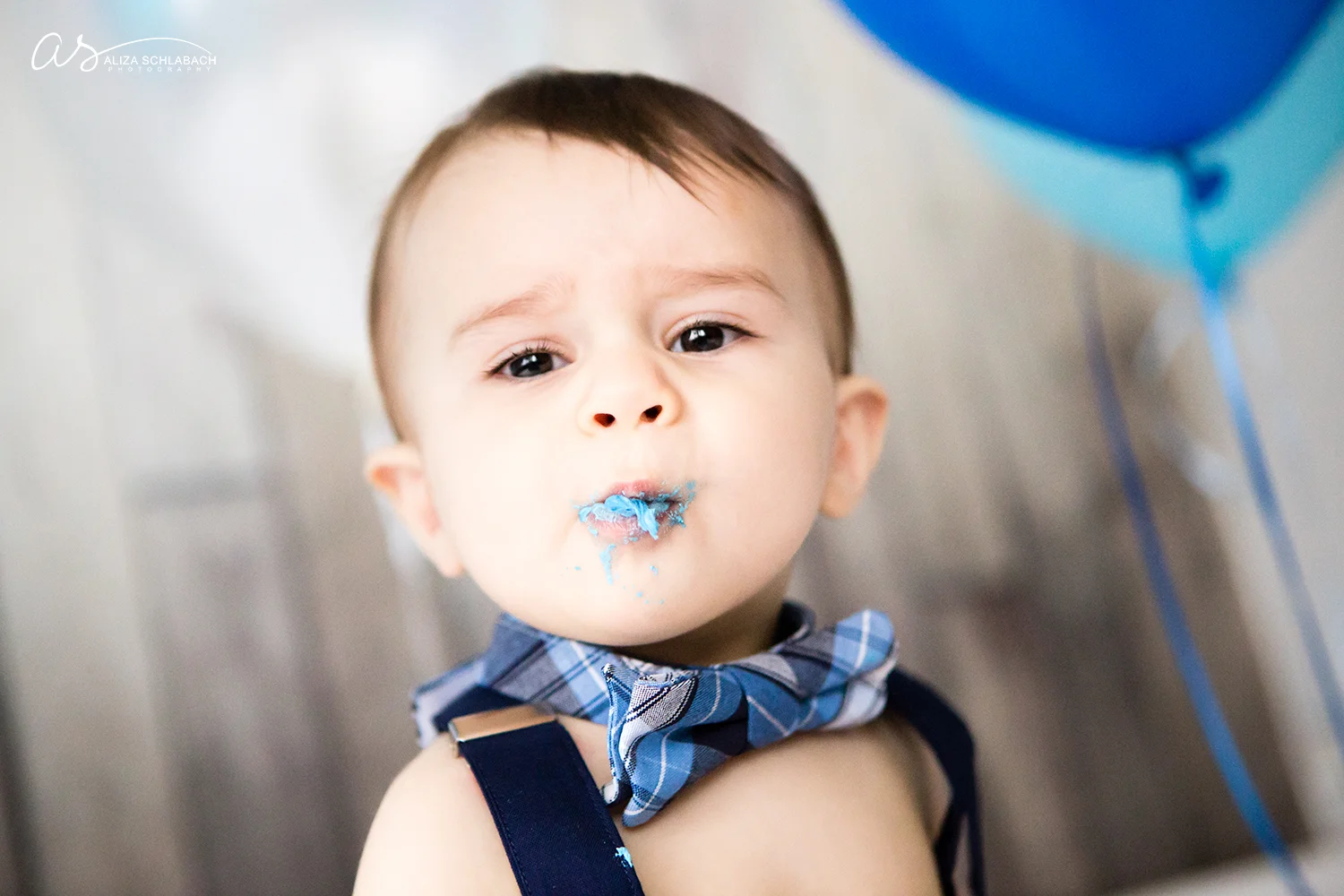 Blue cakesmash phtoo