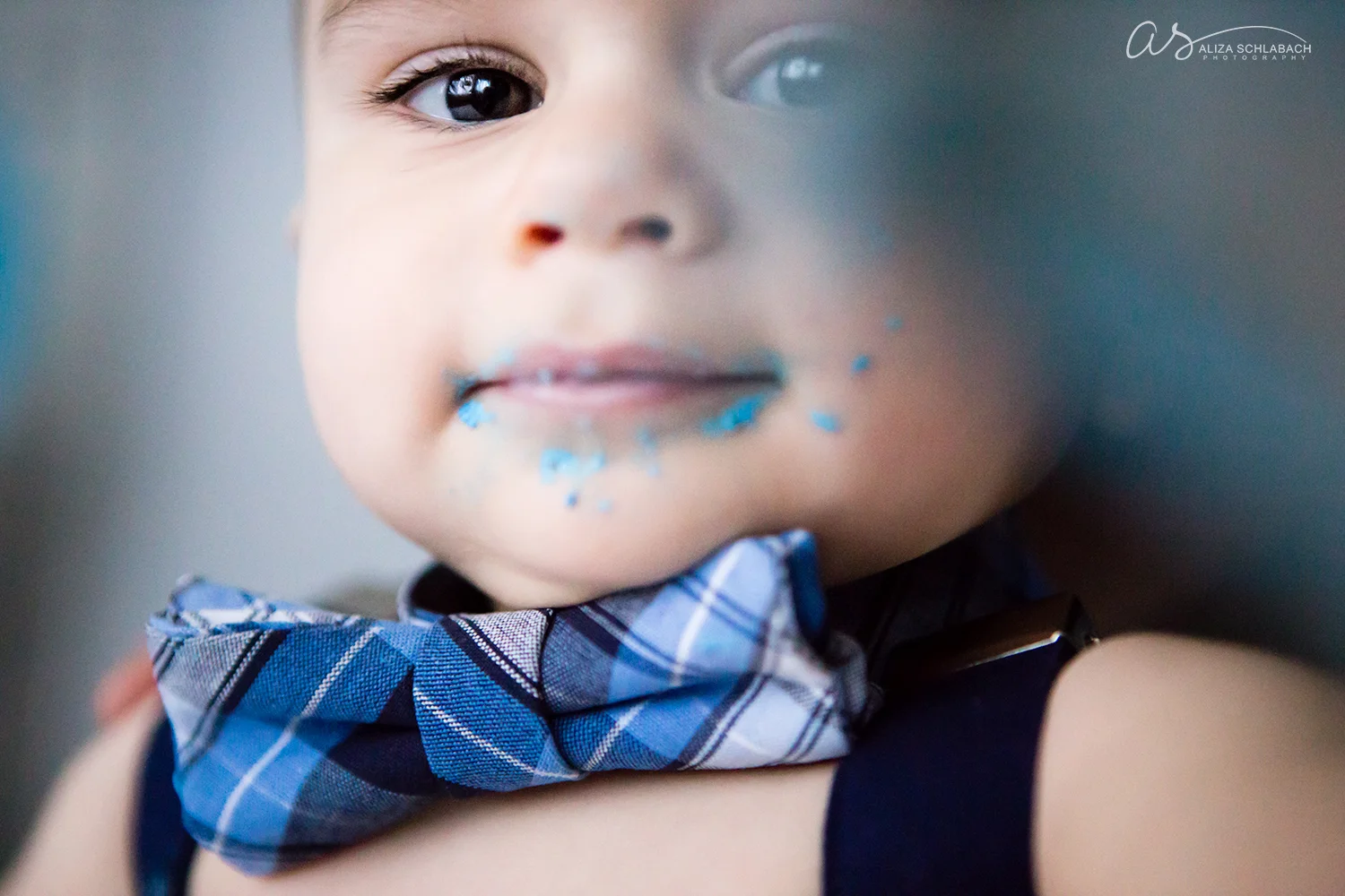 Close up of baby in bowtie