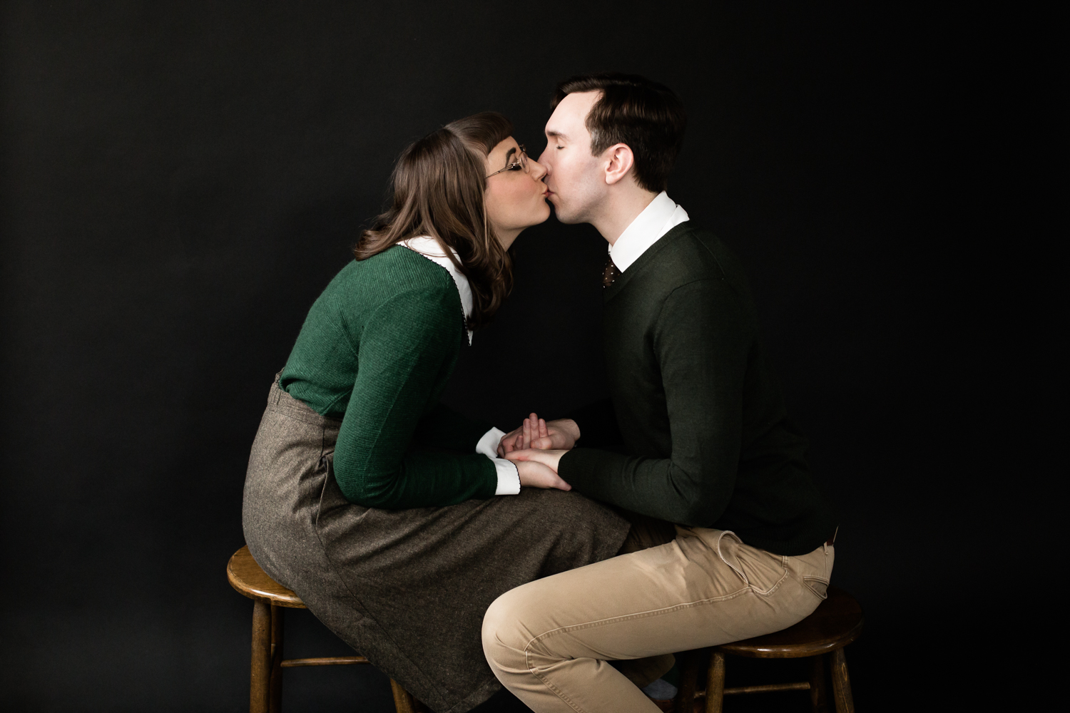 Couples studio portraiture