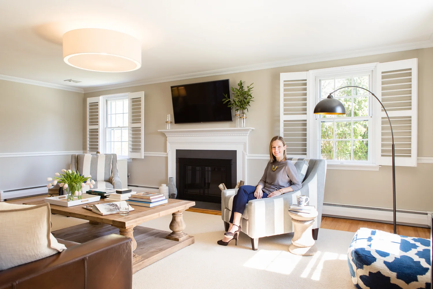 Interior designer Larina Kasae