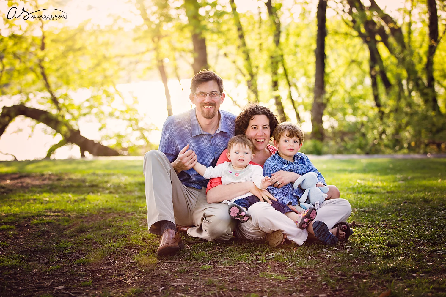 Outdoor family portrait