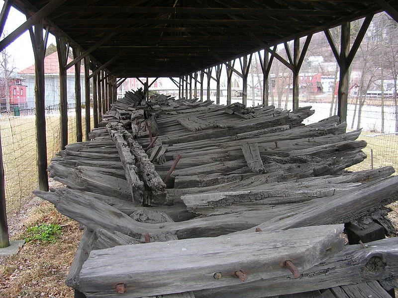 The remains of the Ticonderoga, to which the hull remains off Athens are said to bear a striking similarity.